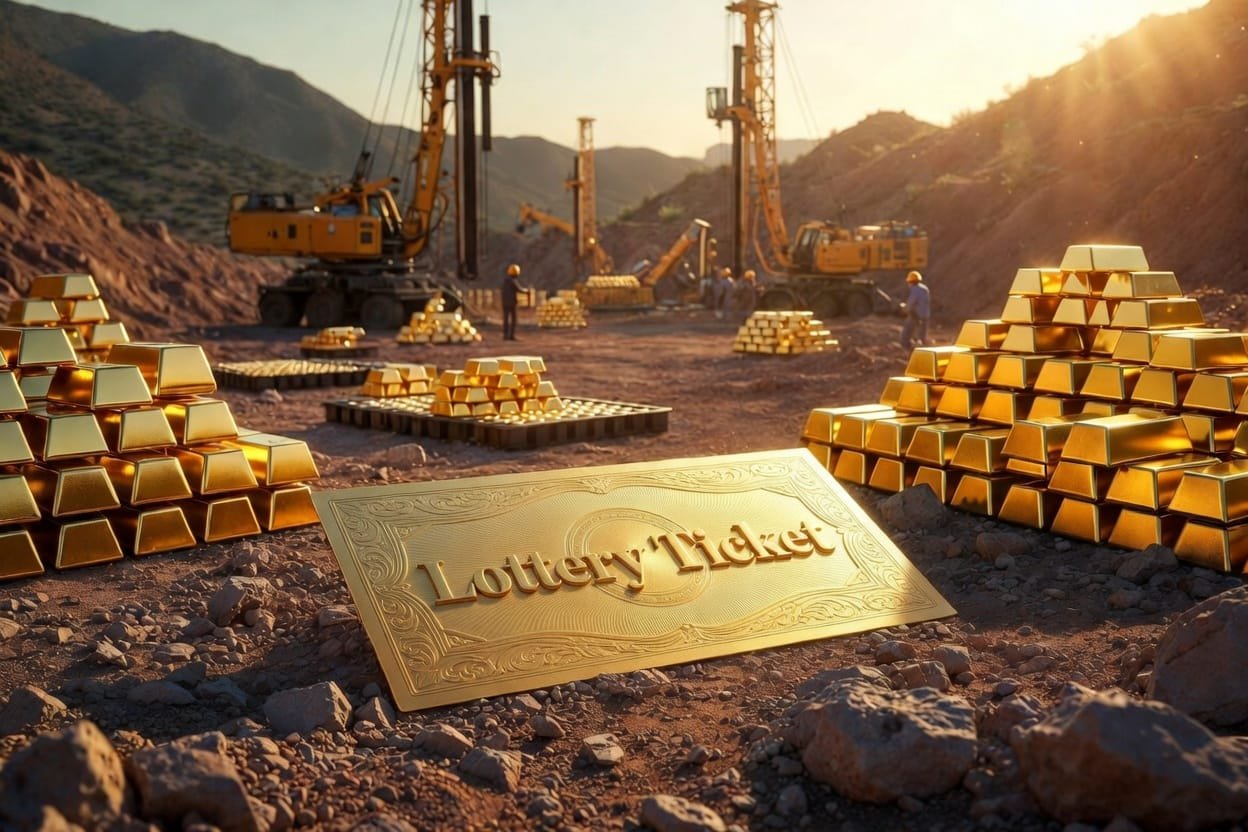 Why Junior Mining Stocks Can Deliver Lottery-Ticket Returns | The Shareholder Report T$R junior mining stocks lottery-ticket returns
